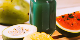 Receita Suco de Manga Verde Refrescante