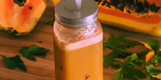 Receita Suco Detox de Mamão para Emagrecer