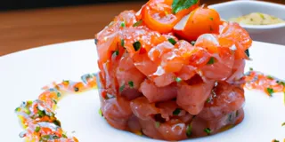 Receita Tartar de Salmão Low Carb