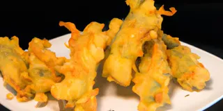 Receita Tempura de Legumes Low Carb