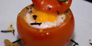 Receita Tomate recheado com ovo light