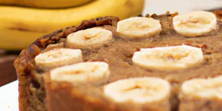 Receita Torta de banana low carb