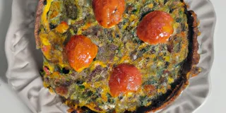 Receita Tortinha de Legumes Low Carb